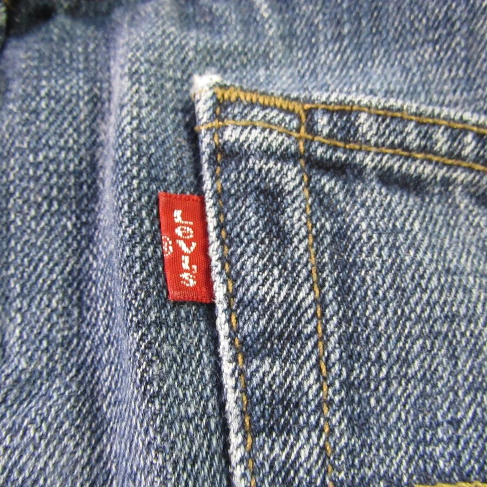 Levis 501 Jeans Mens 36x36 Original Straight Leg Blue‎ Denim Button Fly Classic